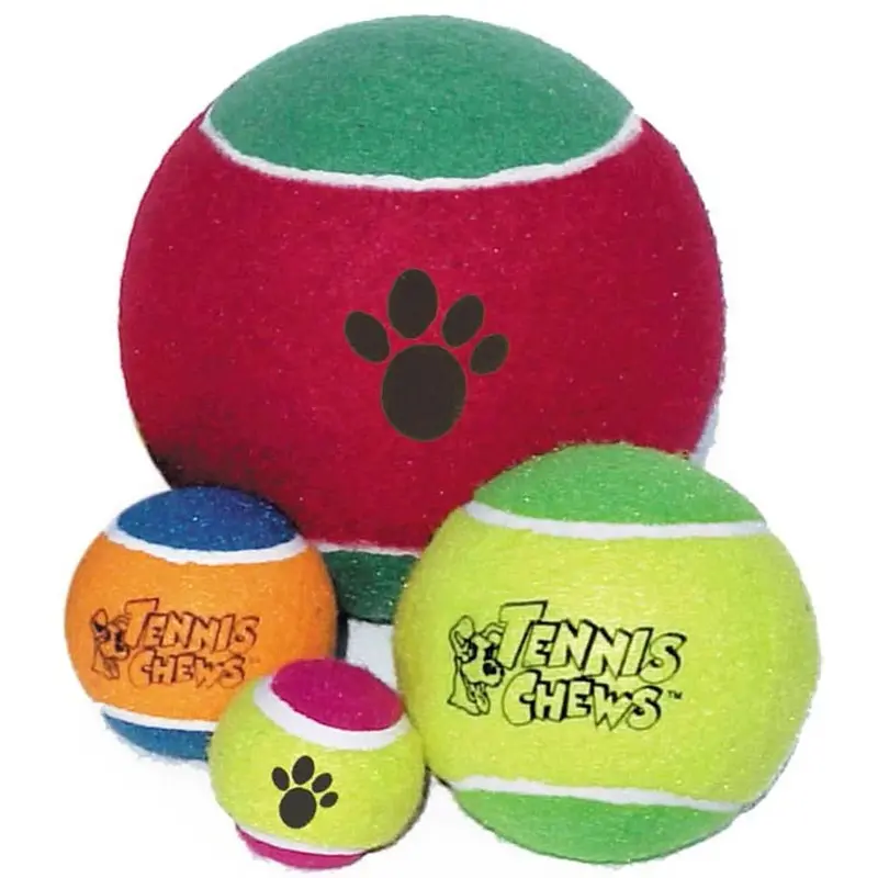 Mammoth Pet Products Tennis Ball Dog Toy Assorted XL 6in