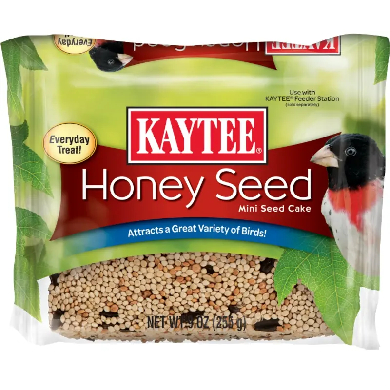 Kaytee Mixed Seed Mini Cake 9 Ounces