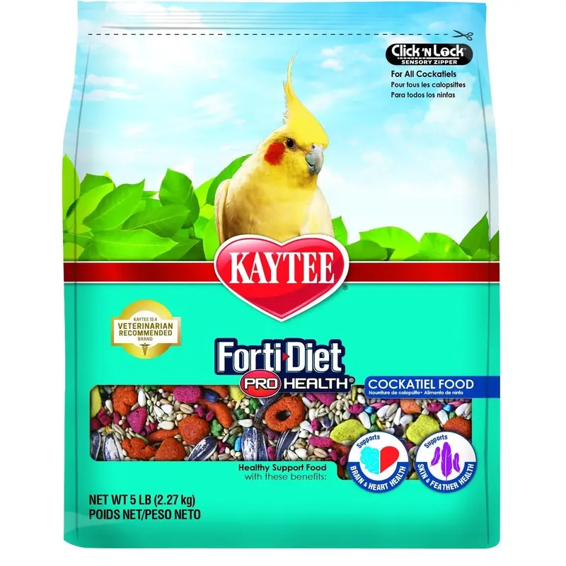 Kaytee Forti-Diet Pro Health Cockatiel Food 5lb