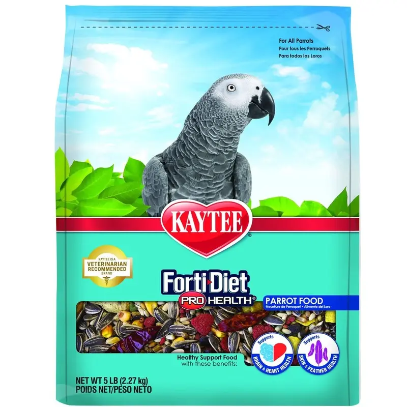 Kaytee Forti-Diet Pro Health Feather Health Parrot Food 5lb