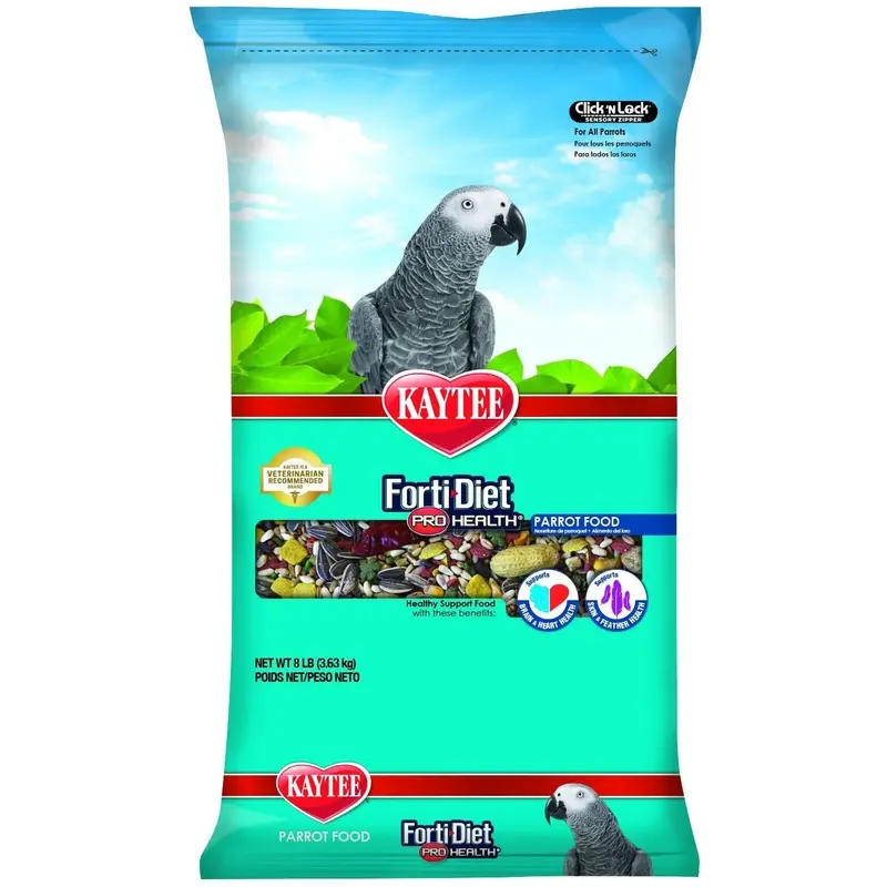 Kaytee Forti-Diet Pro Health Feather Health Parrot Food 8lb