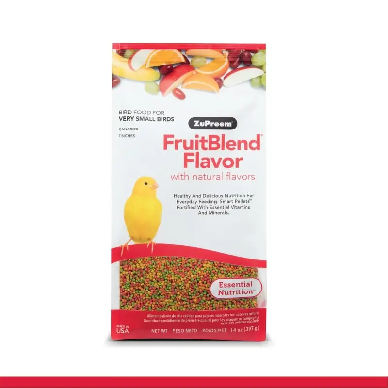 ZuPreem FruitBlend Bird Food Medium Birds 0.875 lb