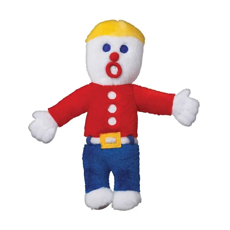 Multipet Mr. Bill Plush Dog Toy Multi-Color 10 in