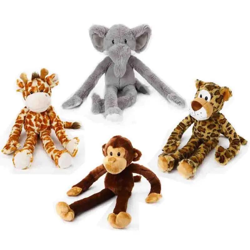Multipet Swingin' Safari Dog Toy Assorted 19 in