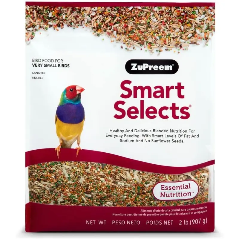 ZuPreem Smart Selects Bird Food Canaries & Finches 2 lb