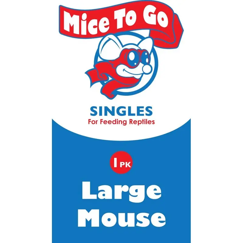 Mice To Go Singles Frozen Large Mouse 15 Pack