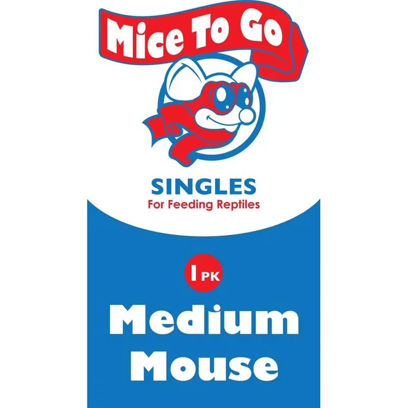 Mice To Go Singles Frozen Medium Mouse 15 Pack