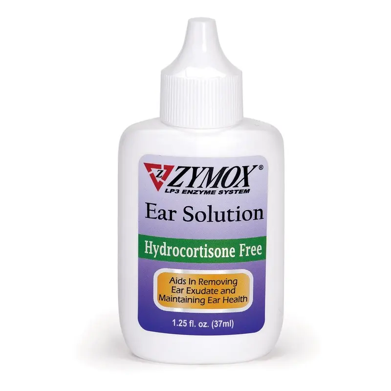 Zymox Ear Solution without Hydrocortisone 1.25oz 1.25 fl. oz