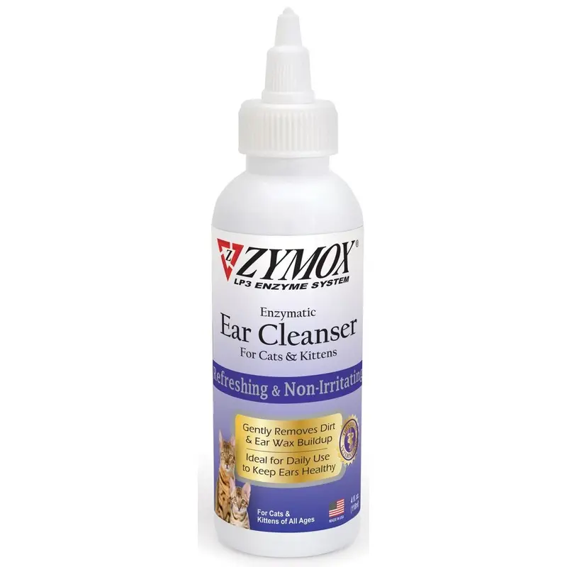Zymox Enzymatic Ear Cleanser for Cats & Kittens 4oz