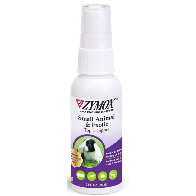 Zymox Small Animal & Exotic Topical Solution Spray 2oz