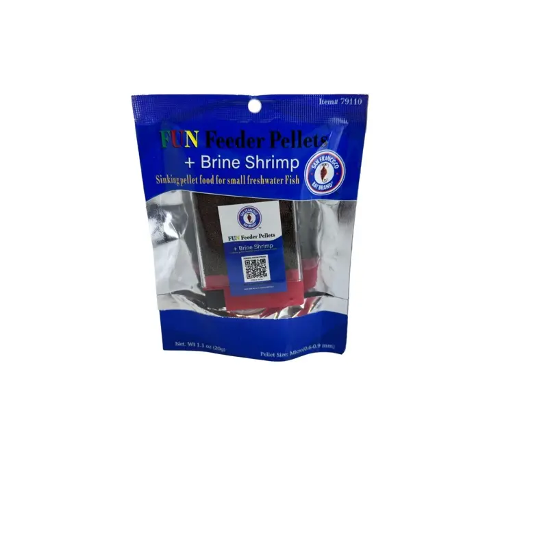 San Francisco Bay Brand Feeder Pellet Plus Brine Shrimp Mini Pellets 1.1oz