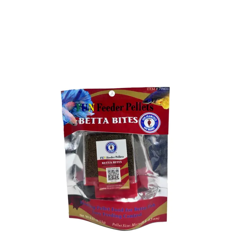 San Francisco Bay Brand Fun Feeder Pellets Betta Bites .53 oz
