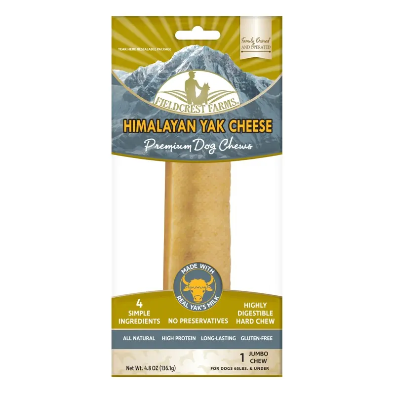 Fieldcrest Farms Himalayan Yak Cheese Dog Chew Jumbo