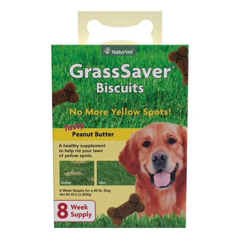 NaturVet GrassSaver Dog Biscuits 11oz