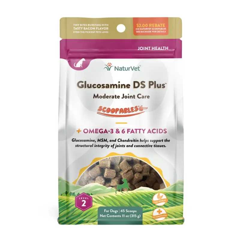 NaturVet Scoopables Glucosamine DS Plus Level 2 for Dogs 11oz