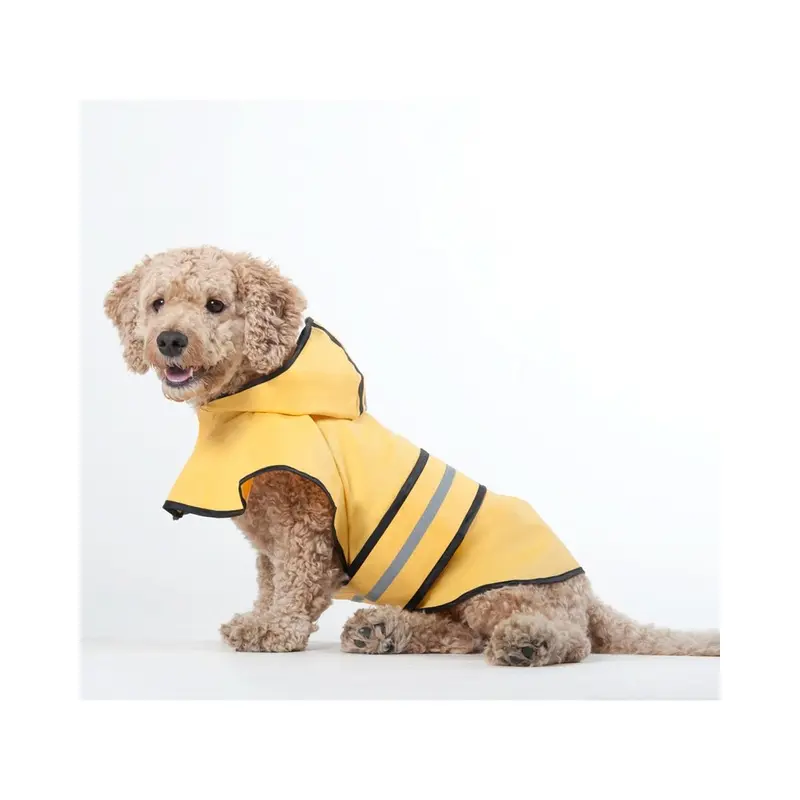 Fashion Pet Rainy Day Slicker Yellow SM