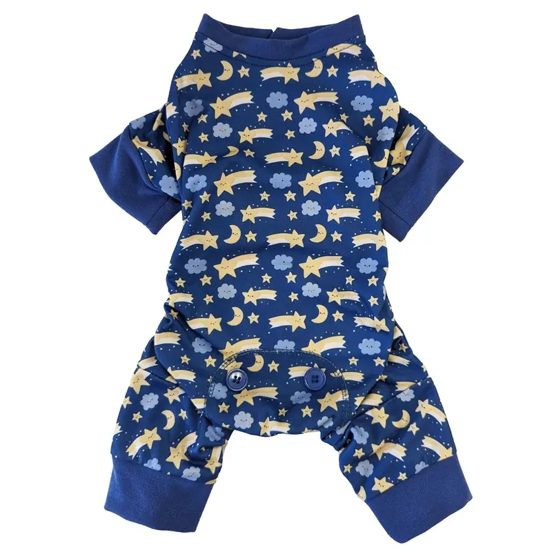 Fashion Pet Moon & Stars Pajamas Blue SM