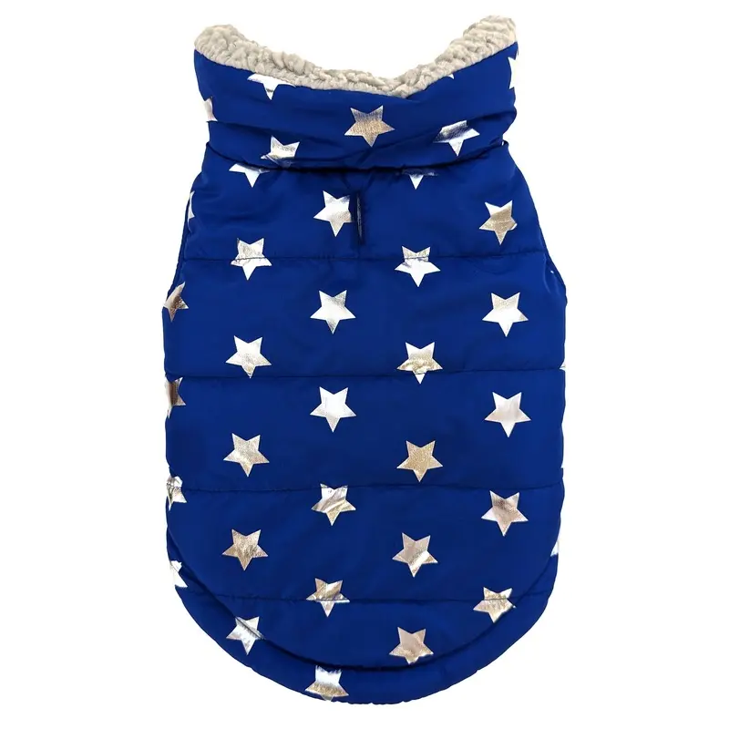 Fashion Pet Starry Night Coat Blue XS