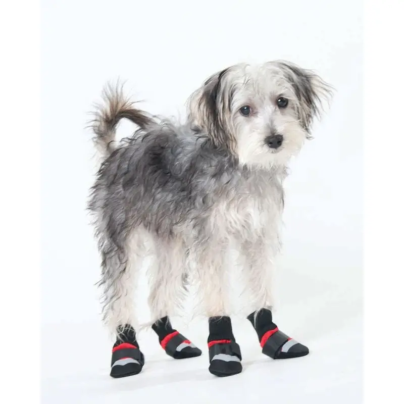 Fashion Pet Extreme All Weather Boots Red/Black XXS