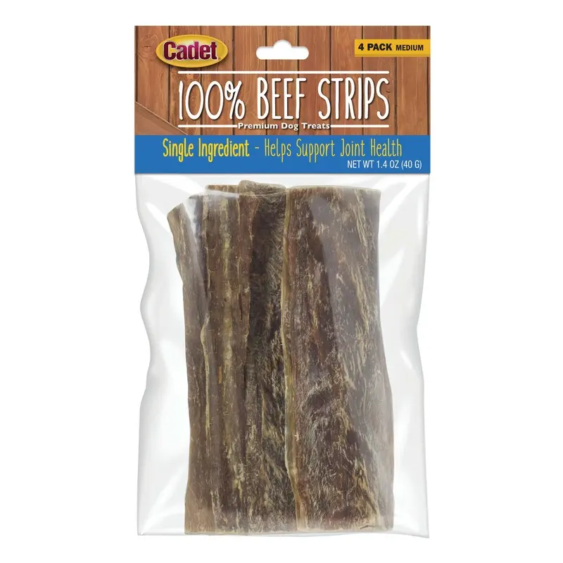 Cadet Cadet 100% Real Beef Strips for Dogs 1.4 Ounce (4 Count)