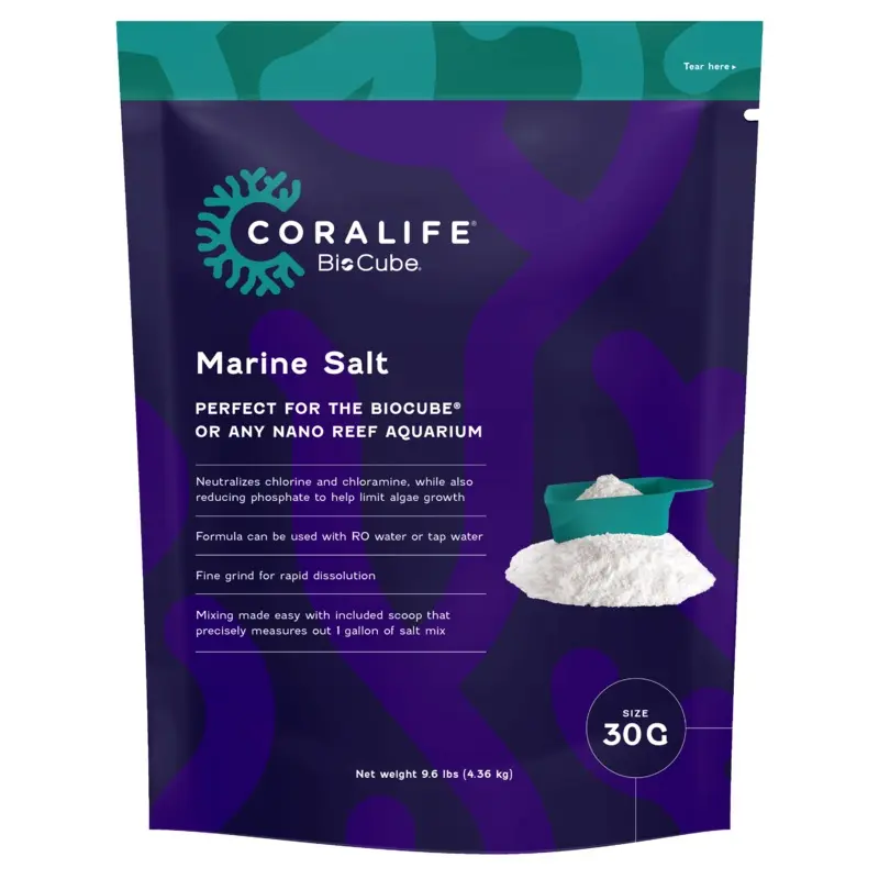 Coralife BioCube Marine Salt 30G