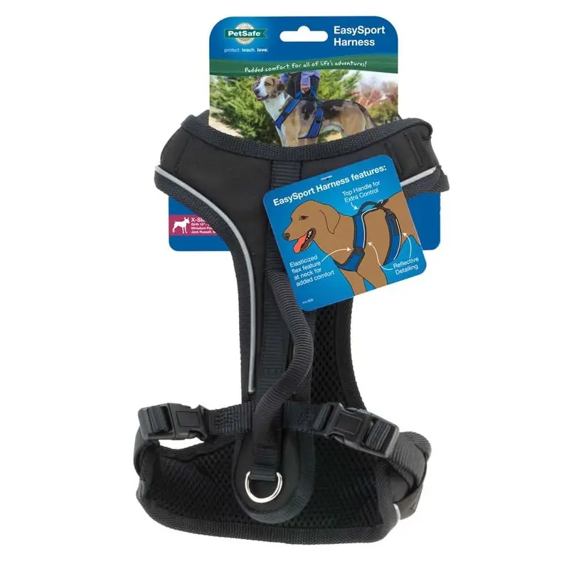 EasySport Comfortable Dog Harness Black XS