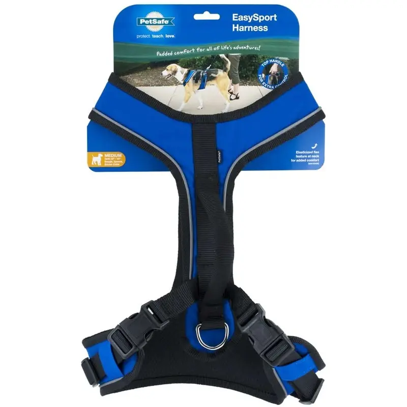 EasySport Comfortable Dog Harness Blue MD