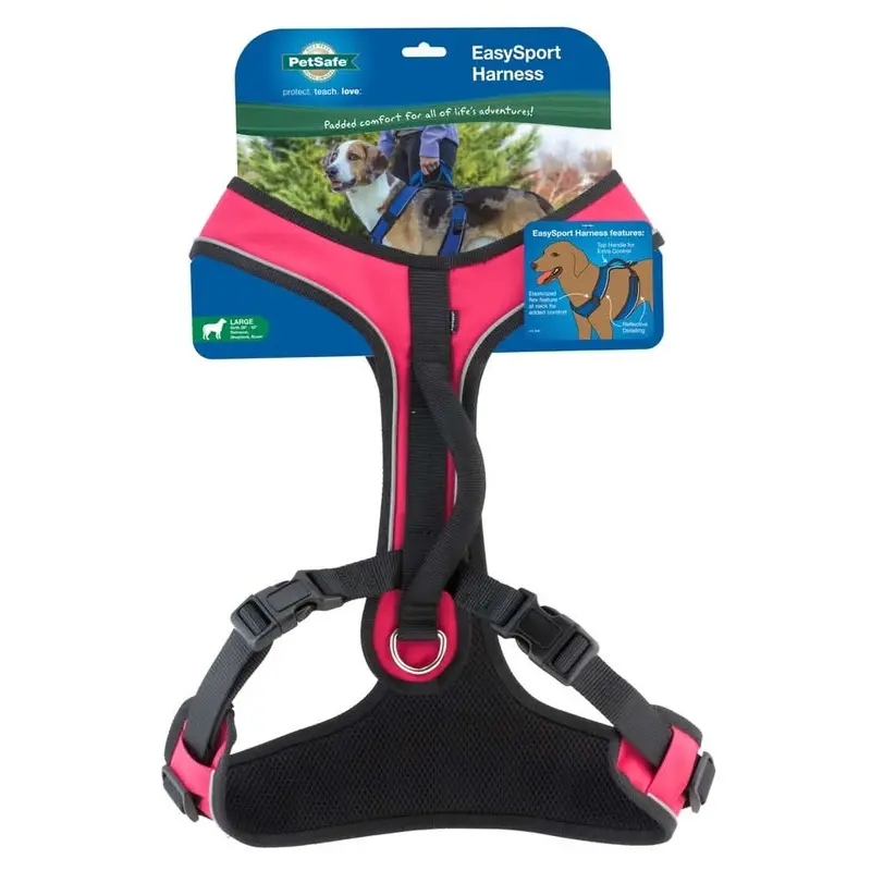 EasySport Comfortable Dog Harness Pink LG