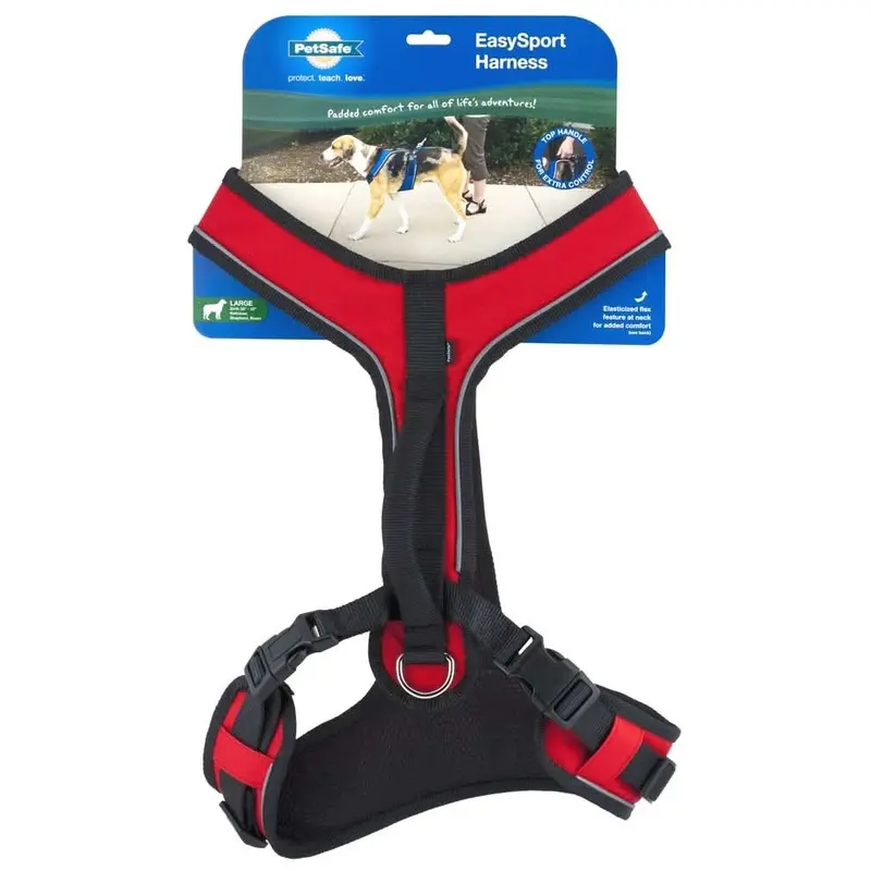 EasySport Comfortable Dog Harness Red LG