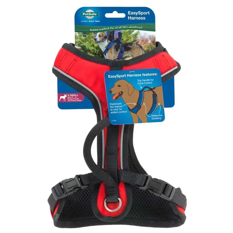 EasySport Comfortable Dog Harness Red XS