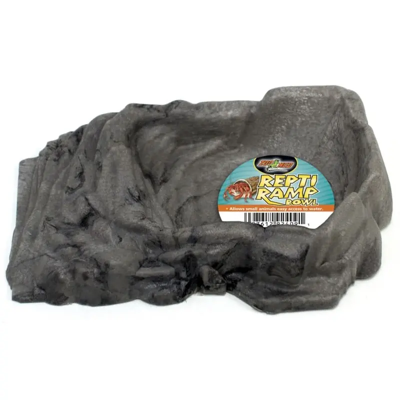 Zoo Med Repti Ramp Bowl Black SM