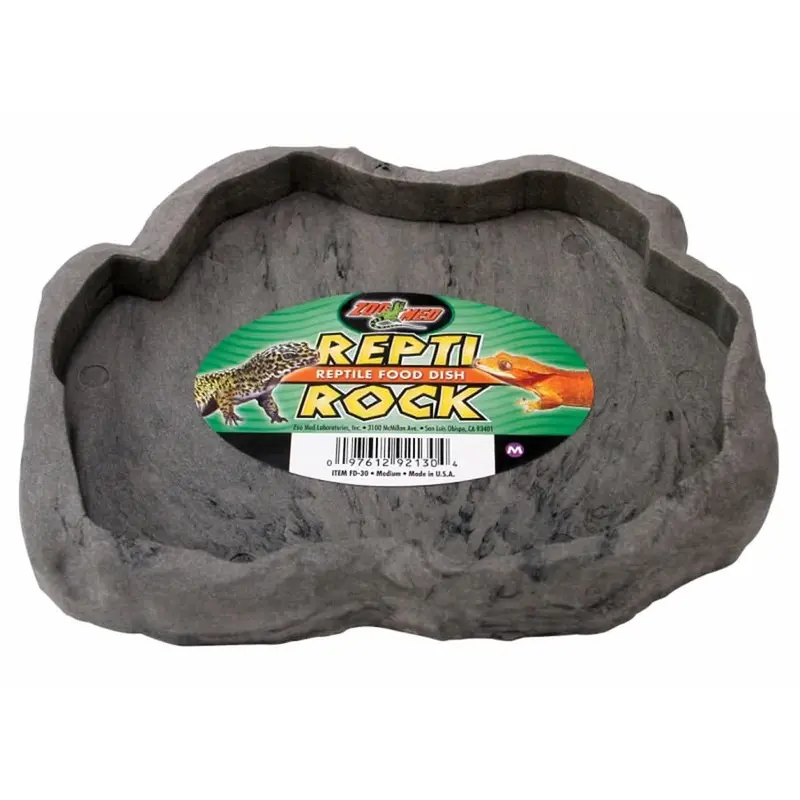 Zoo Med Repti Rock Food Dish Assorted MD