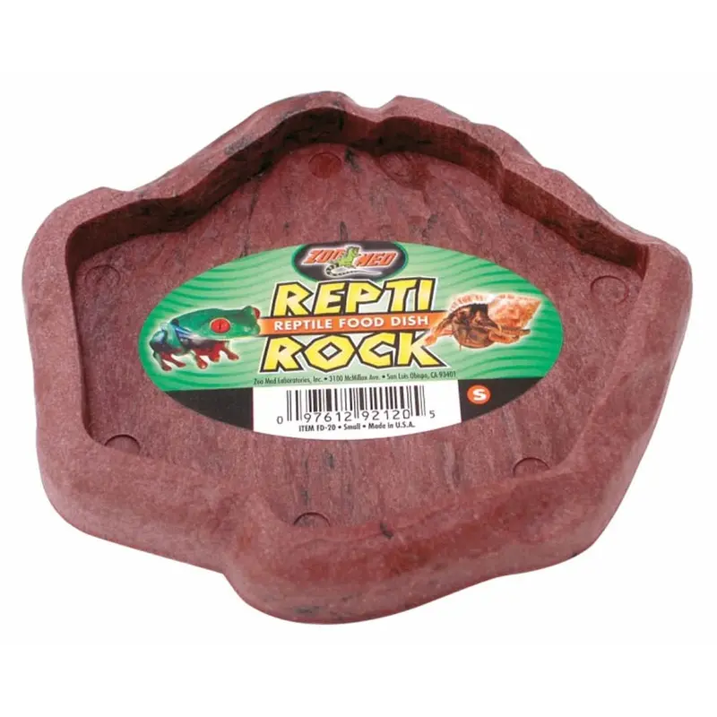 Zoo Med Repti Rock Food Dish Assorted SM