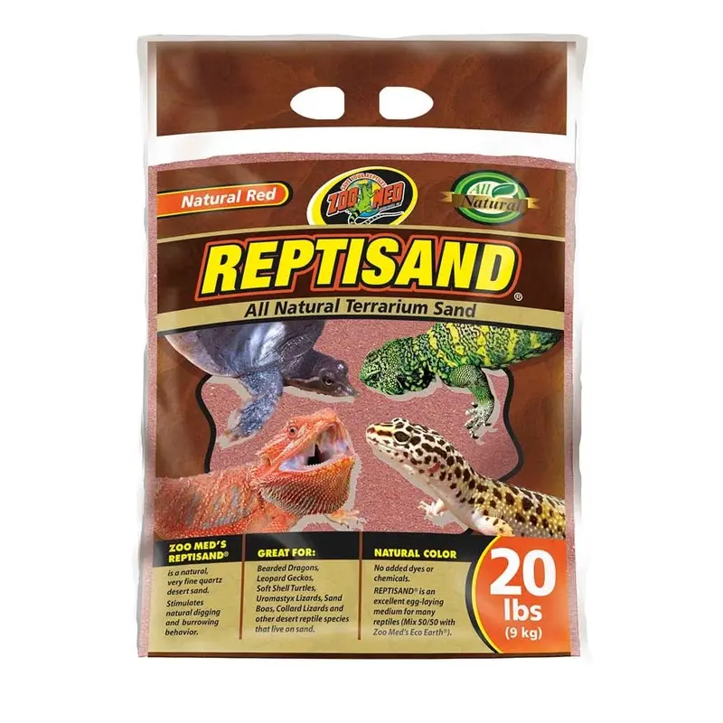 Zoo Med ReptiSand Natural Red 20 lb