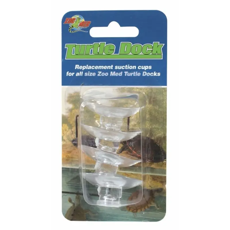 Zoo Med Turtle Dock Suction Cups Clear 4 Count