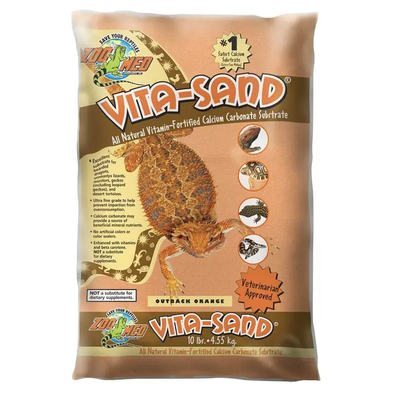 Zoo Med Vita-Sand Substrate Outback Orange 10 lb