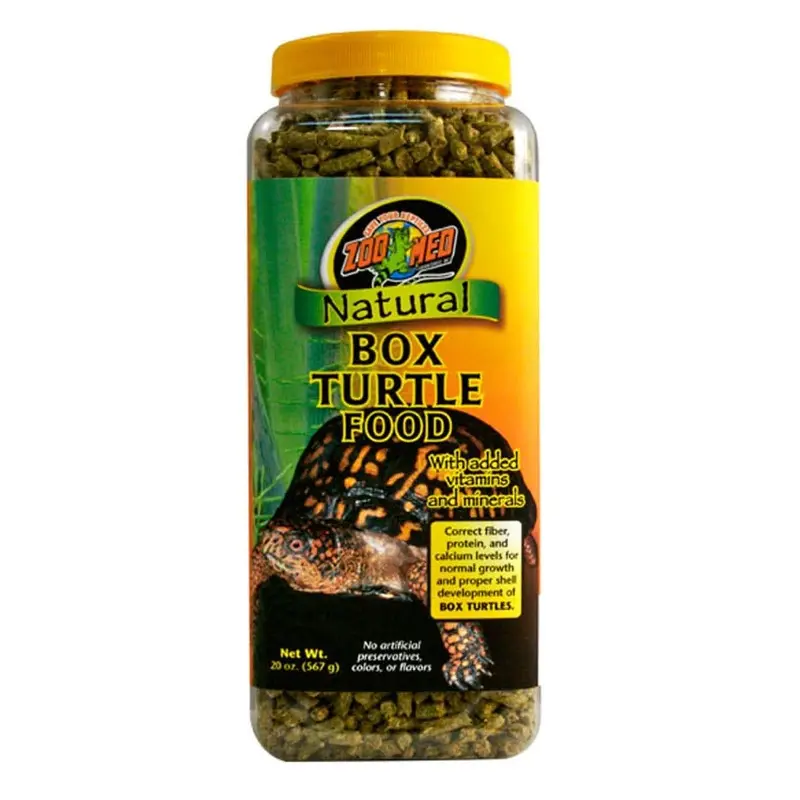 Zoo Med Natural Box Turtle Pellet Food 20 oz