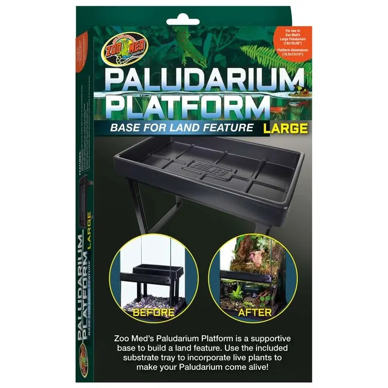 Zoo Med Paludarium Platform Black LG