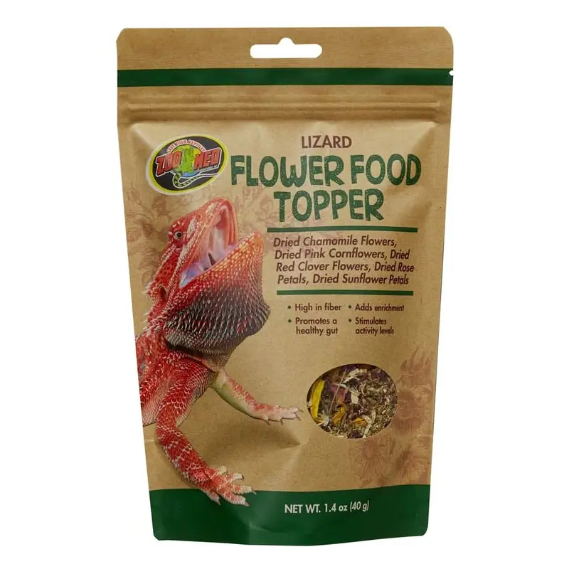 Zoo Med Lizard Flower Food Topper 1.4 oz