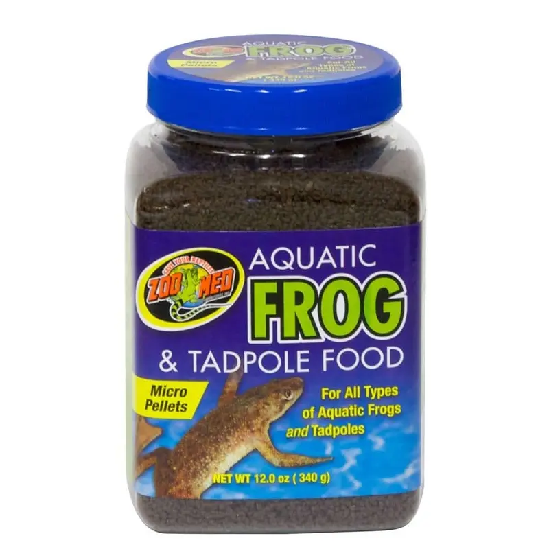 Zoo Med Aquatic Frog & Tadpole Dry Food 12 oz