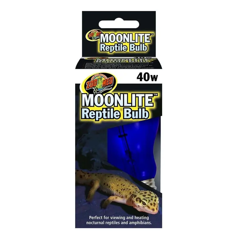 Zoo Med Moonlite Reptile Bulb Deep Blue 40 Watt