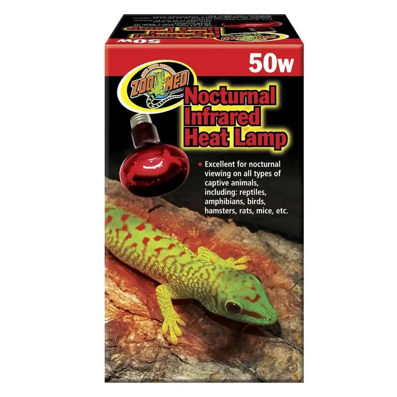 Zoo Med Nocturnal Infrared Heat Lamp 50 Watts