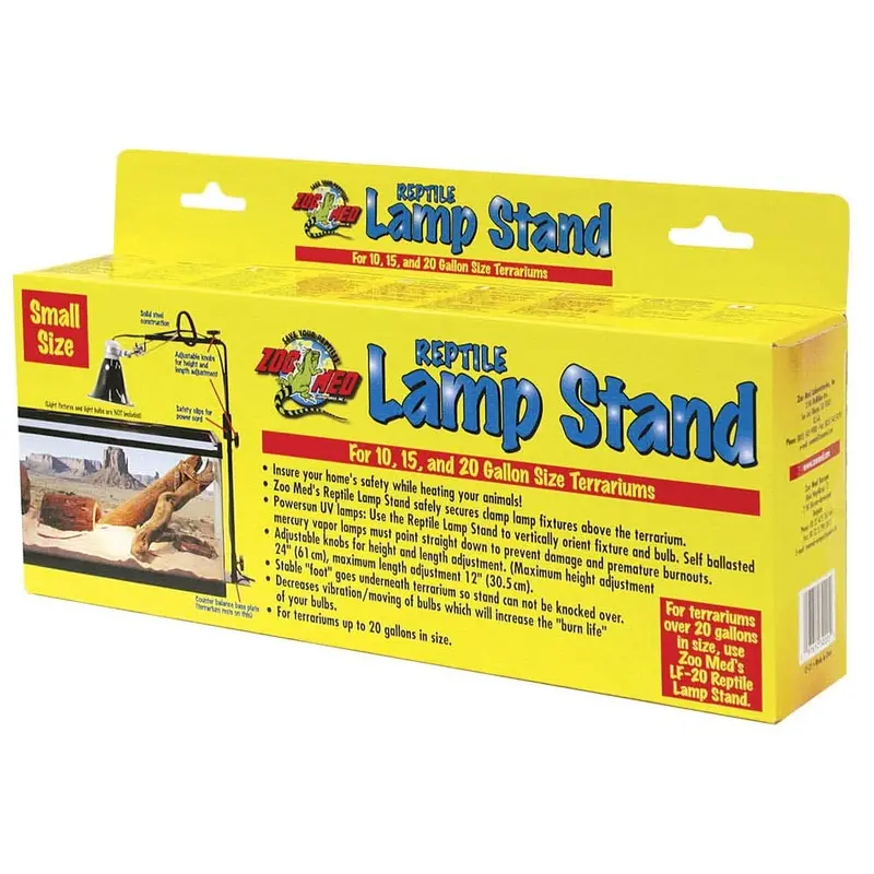 Zoo Med Reptile Lamp Stand Black SM