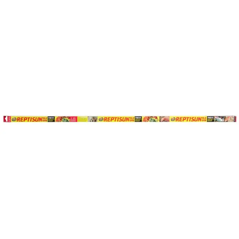 Zoo Med ReptiSun 10.0 UVB T8 Fluorescent Lamp White 48 in