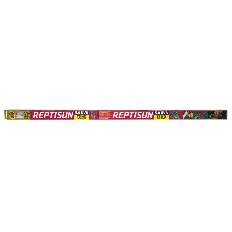 Zoo Med ReptiSun 5.0 UVB T5 HO High Output Linear Lamp White 46 in