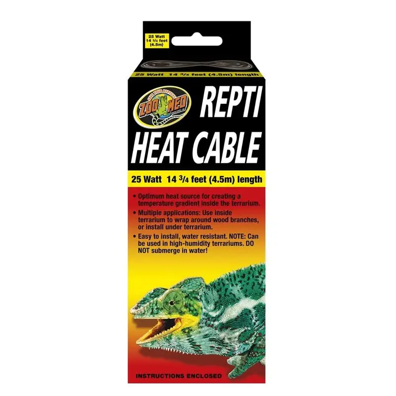 Zoo Med Repti Heat Cable 14.75 ft 25 Watts