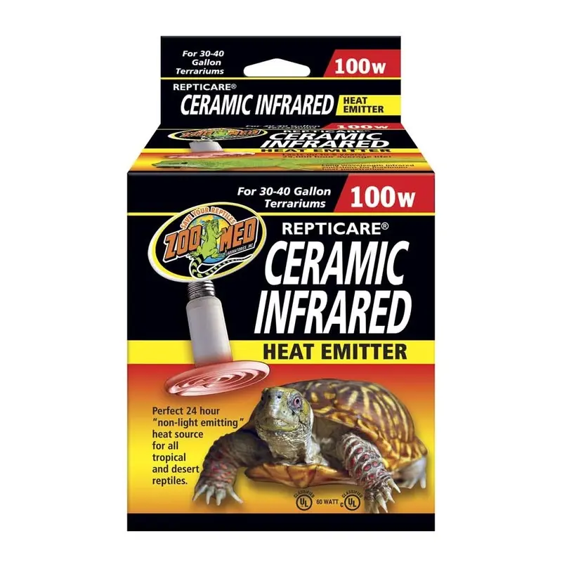 Zoo Med ReptiCare Ceramic Infrared Heat Emitter 100 Watts