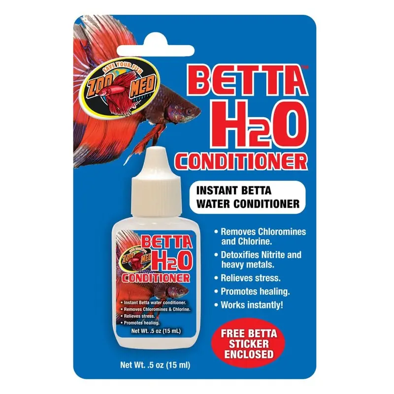 Zoo Med Betta H2o Conditioner 0.5 fl. oz