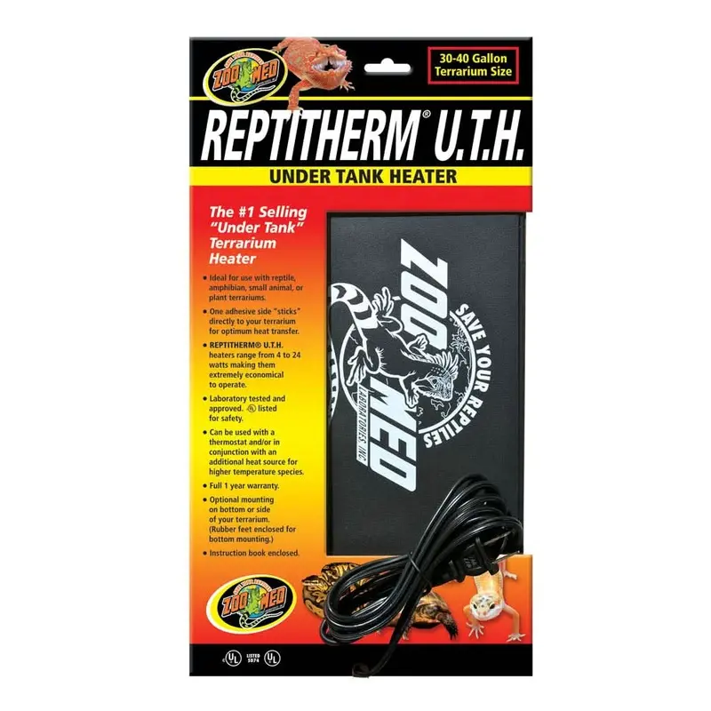 Zoo Med ReptiTherm Under Tank Heater (U.T.H) 16watt 8in X 12in MD