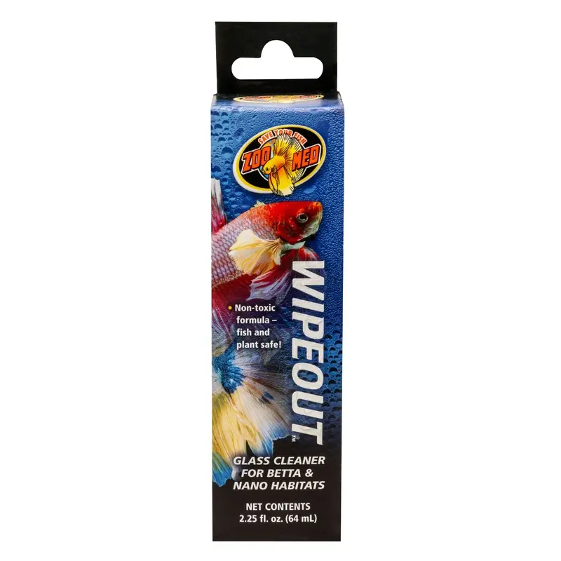 Zoo Med WipeOut Terrarium & Aquarium Glass Cleaner 2.25oz